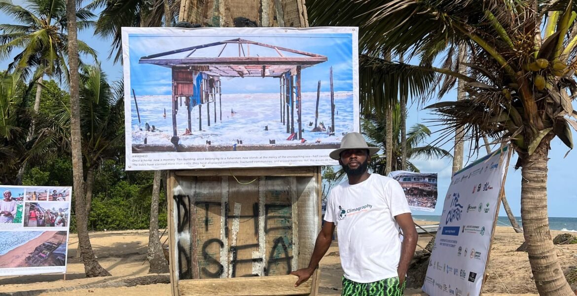 Mayowa Adebote at The Current Exhibition